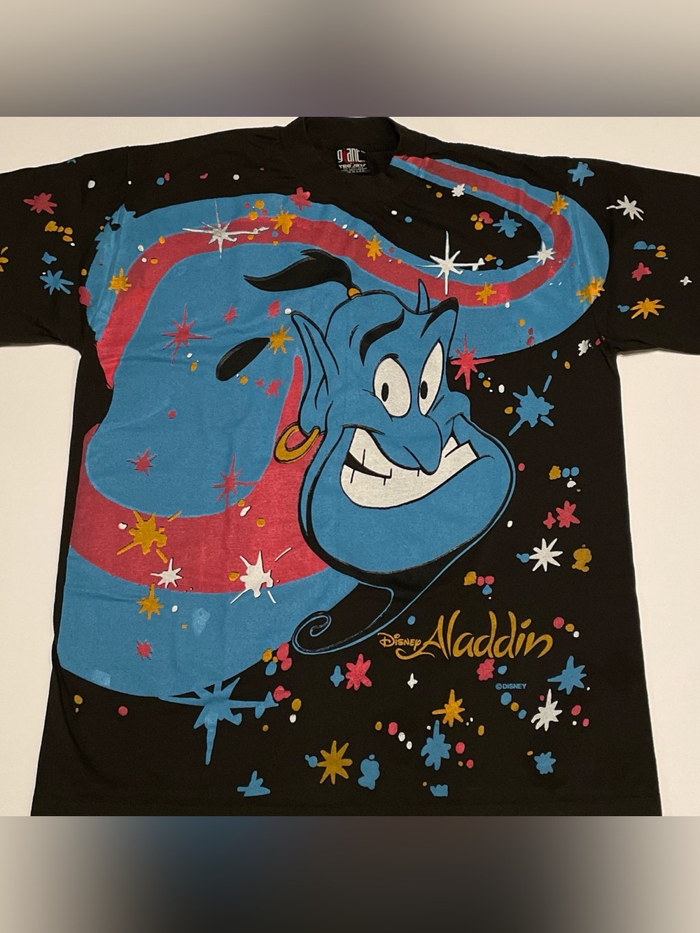 Aladdin Genie Aop Double Sided T Shirt (Xl) View 3